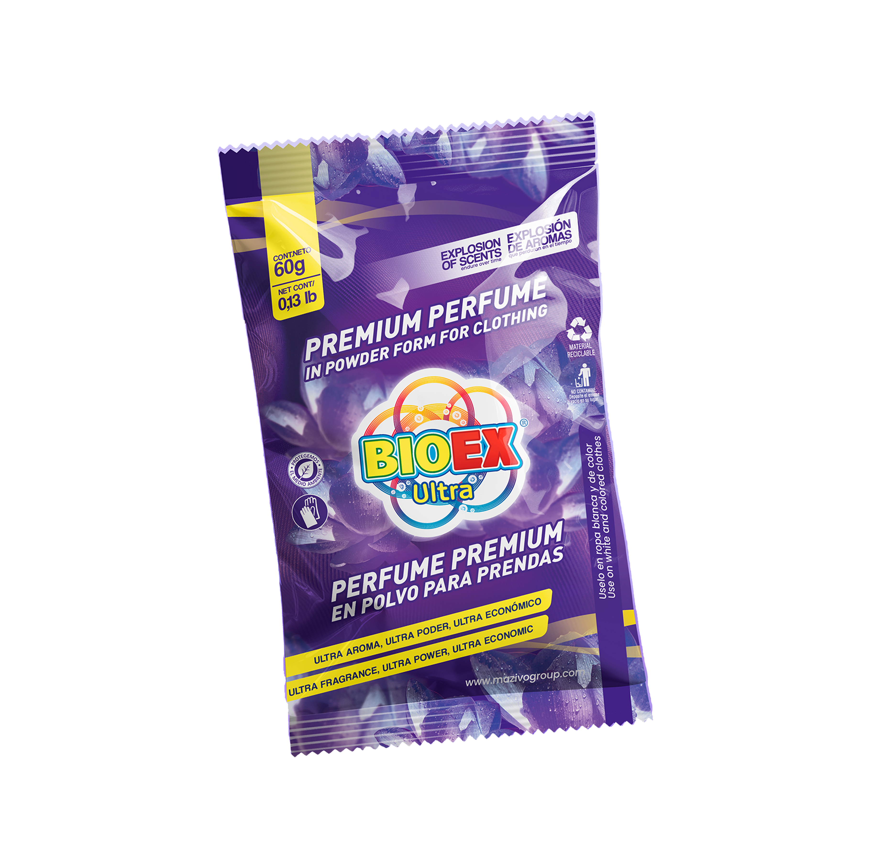 Perfume premium bioex ultra en sachet x 30g